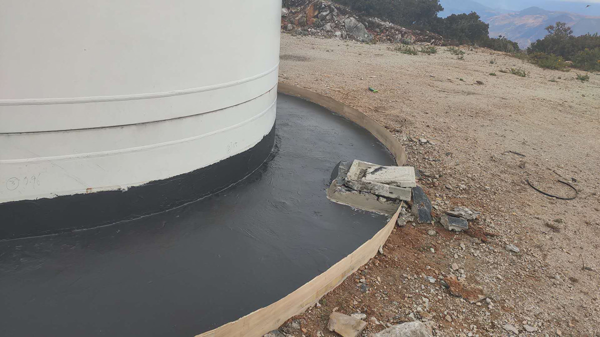 洱源風電基礎環加固工程